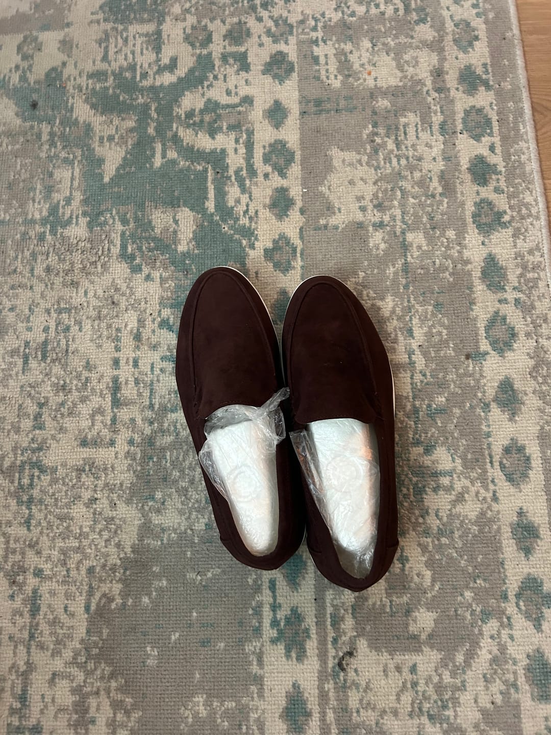 Customer photo review of Elegant Suede Loafers