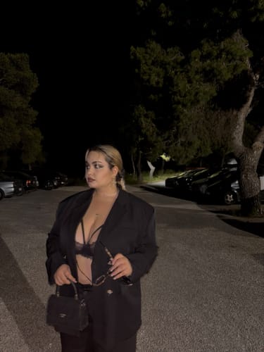 Customer photo review of Σακάκι με σχέδιο στην πλάτη