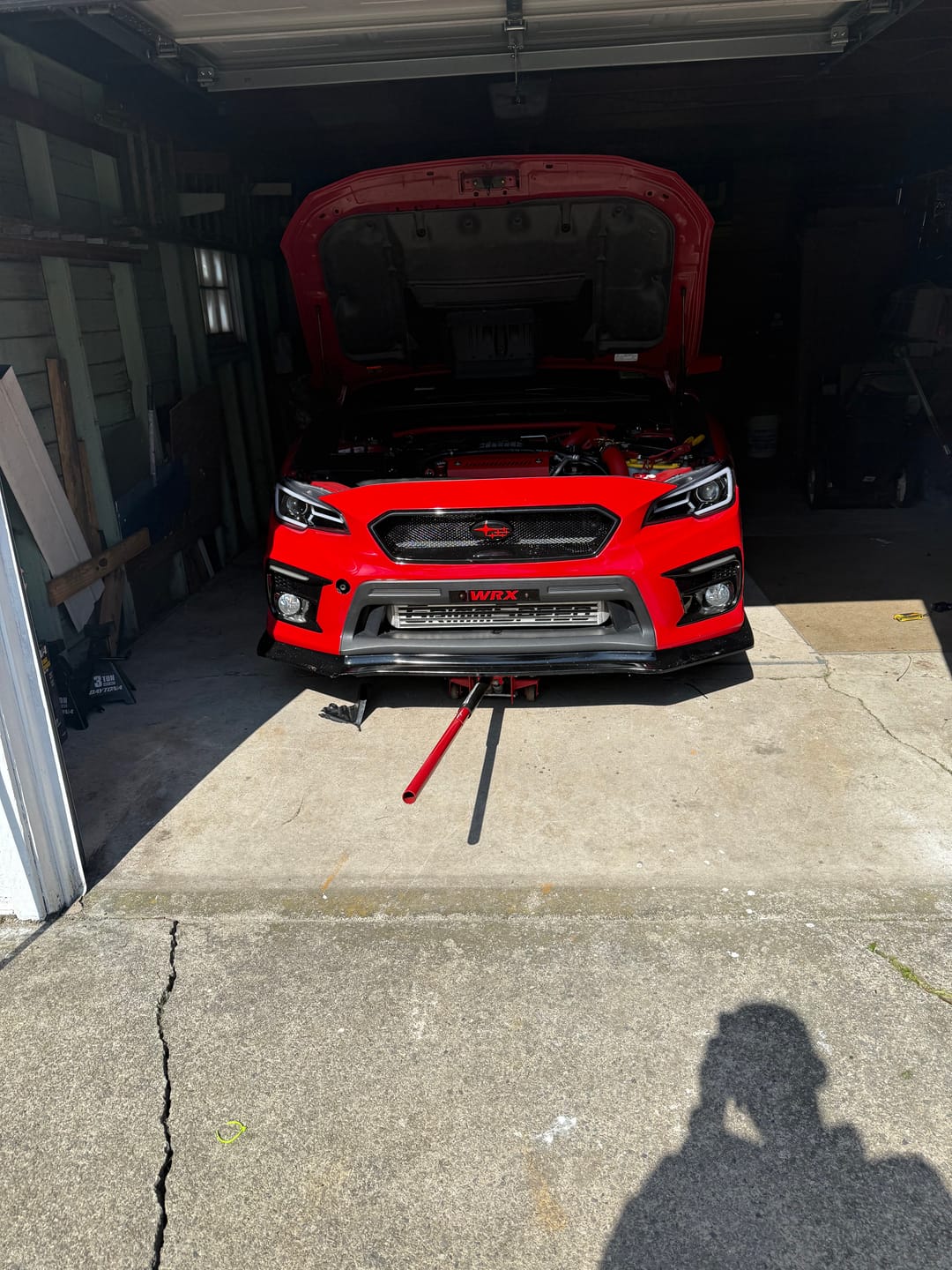 Customer photo review of 2018-21 Subaru WRX / STi CS Front Splitter Lip Ground Effect