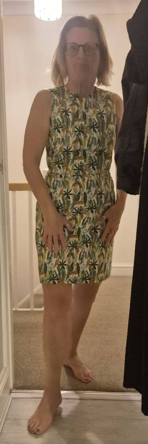 Customer photo review of Jungle Leopards Rose & Hubble Cotton Poplin Fabric