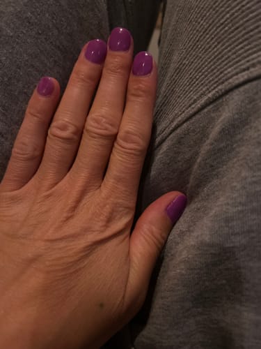 Customer photo review of Caramel Macchiato Dipping Powder