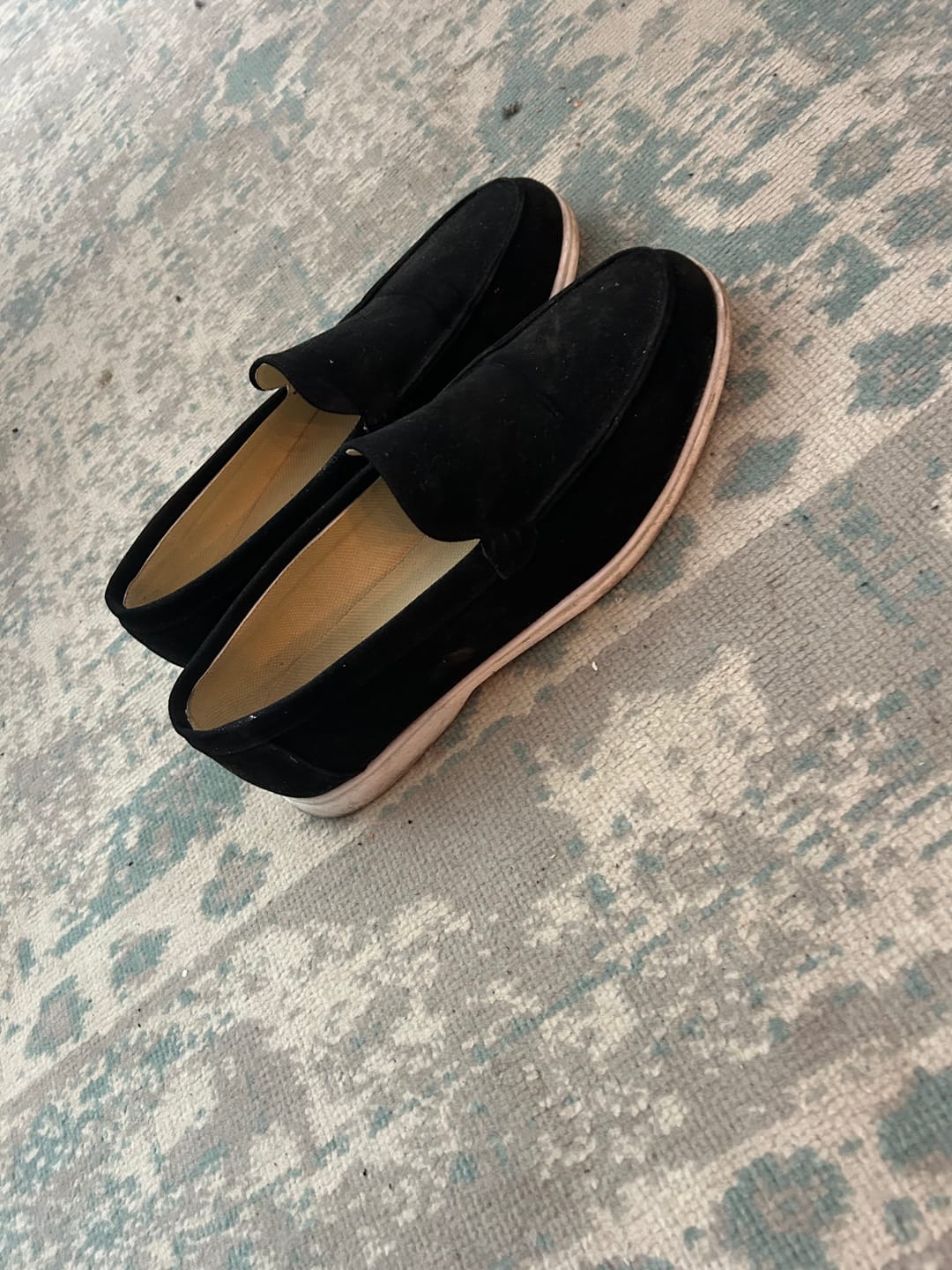 Customer photo review of Elegant Suede Loafers