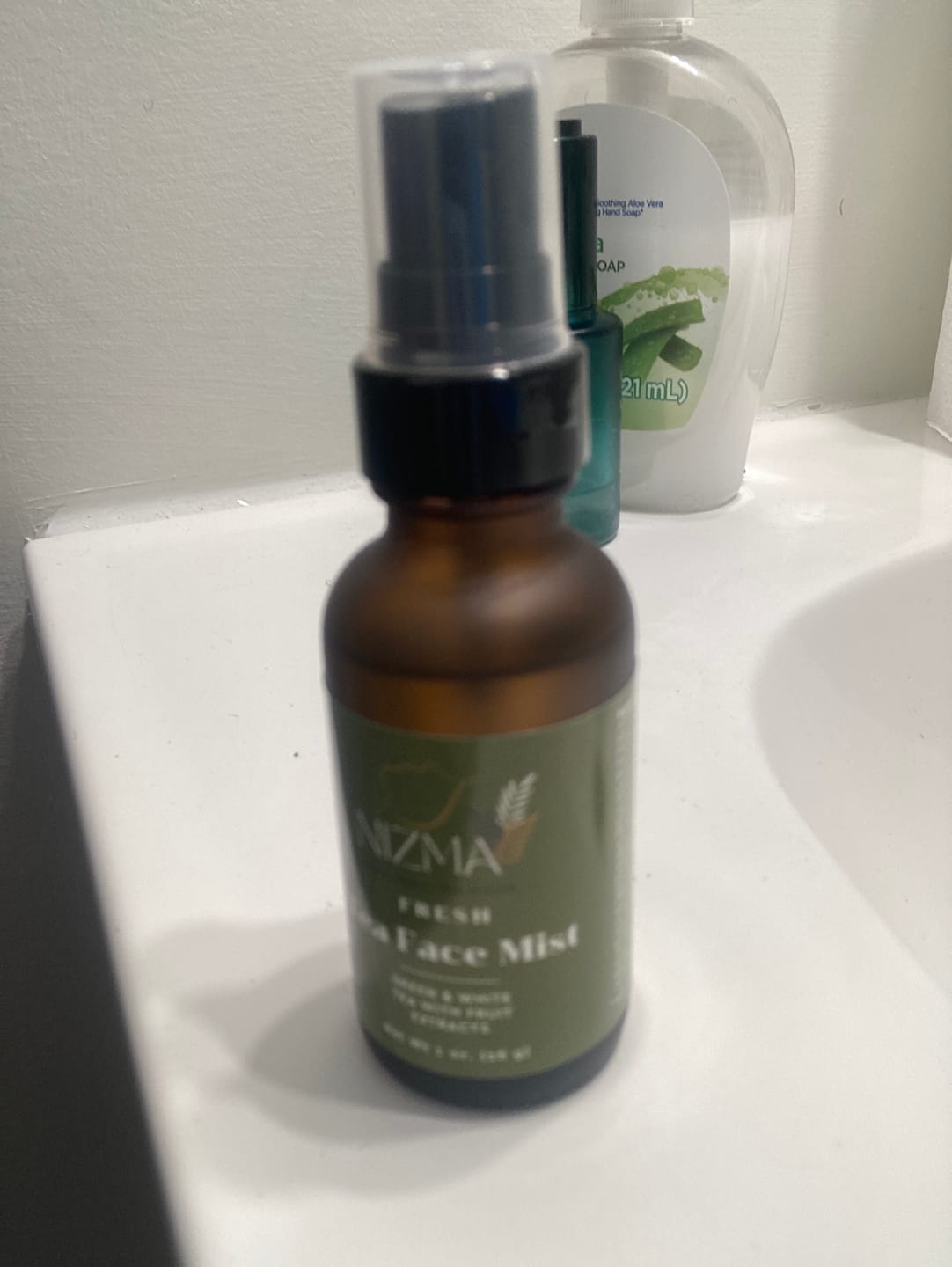 Customer photo review of Fresh Tea Face Mist