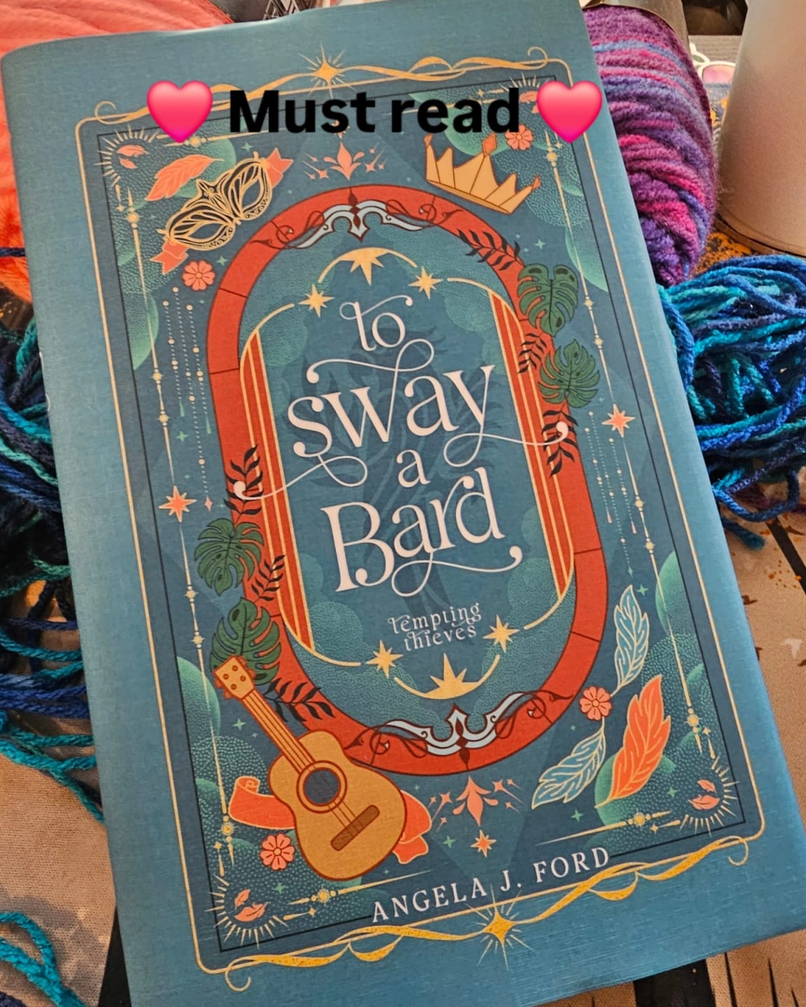 Customer photo review of To Sway A Bard: A Fantasy Romance Novella