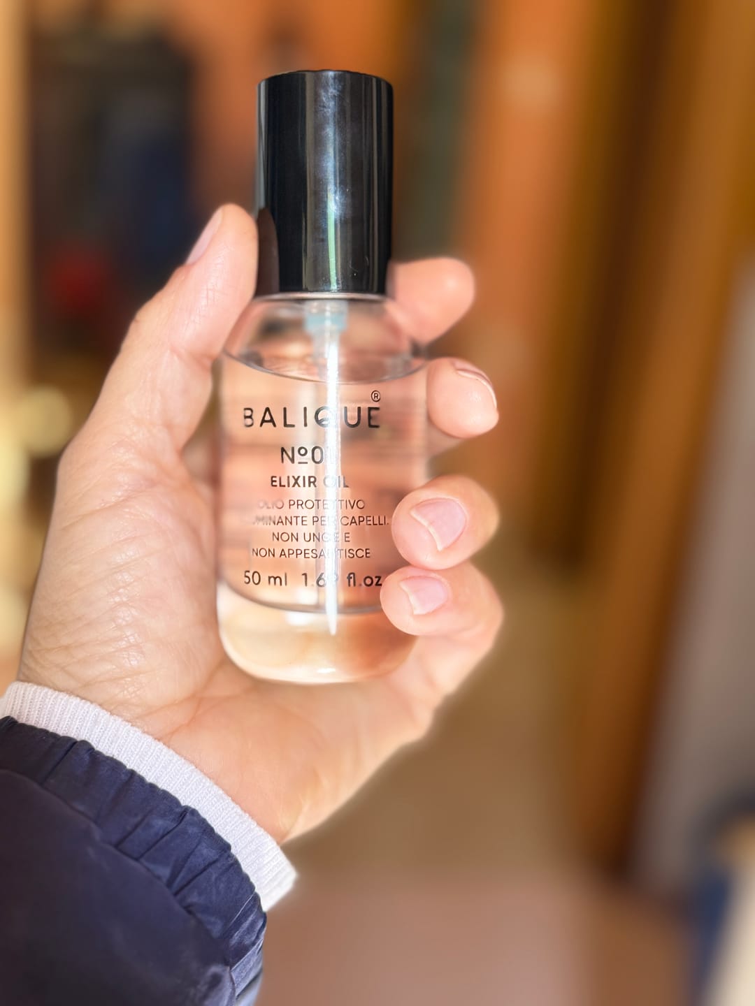 Customer photo review of N°01 - ELIXIR OIL - OLIO PROTETTIVO 50ml