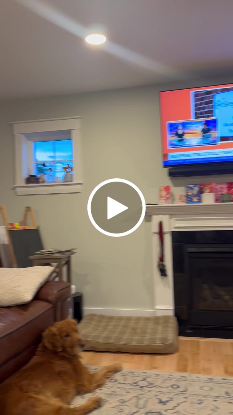 Customer video review of SmartWings Motorized Light Filtering Roller Shades 70% Blackout Linen