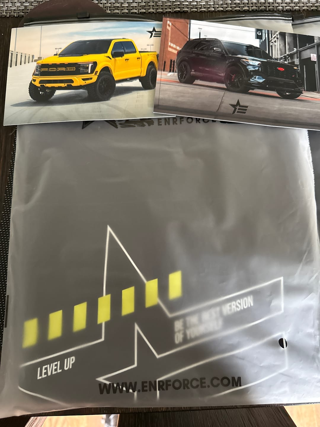 Customer photo review of Level Up Tee