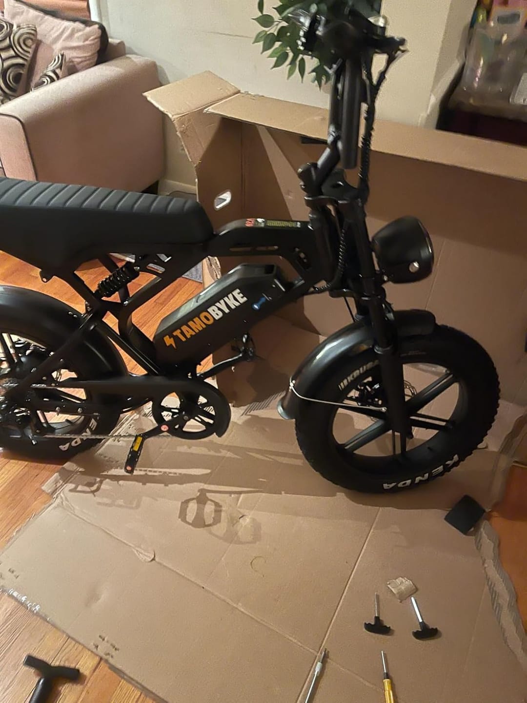 Customer photo review of Tamobyke V20 PRO Electric Bike