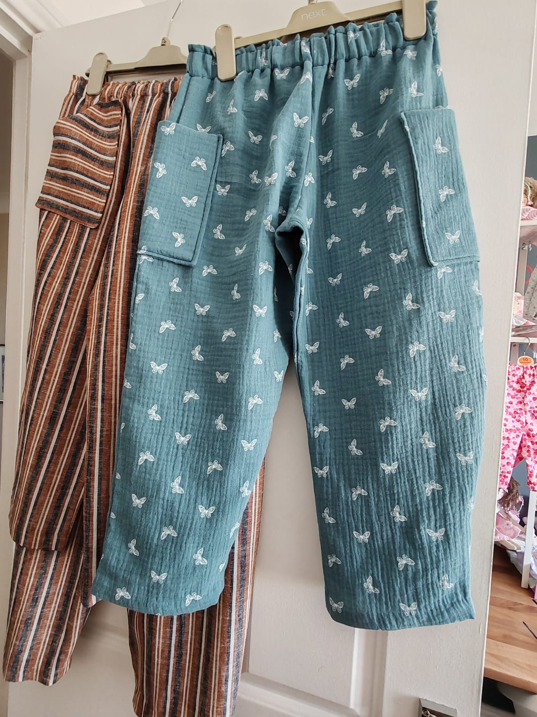 Customer photo review of All Over Butterflies Double Gauze Fabric