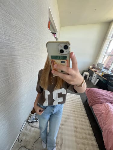 Customer photo review of KNIT JERSEY TAUPE