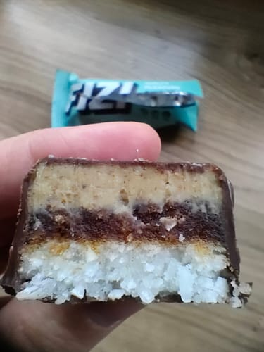 Customer photo review of Coconut cookie + almond x10 шт.