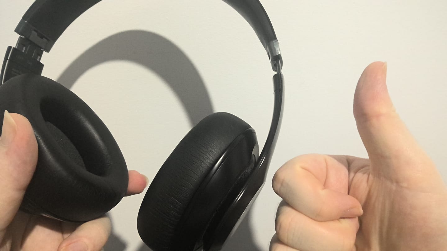 Customer photo review of Beats Studio Pro Earpads by Wicked Cushions