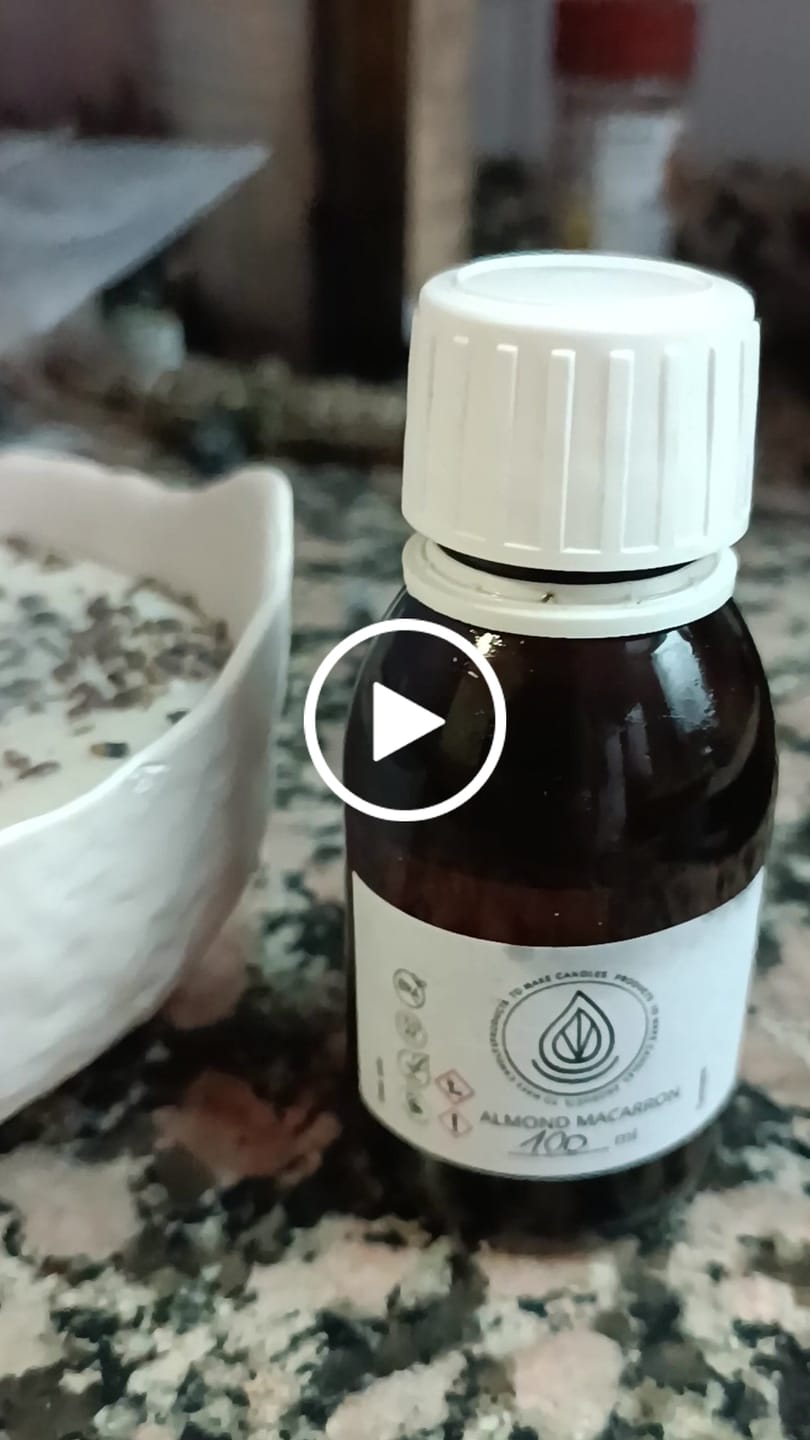Customer video review of Fragancia ALMOND MACARRON