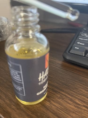Customer photo review of Resurrection Intense Hair Growth Oil