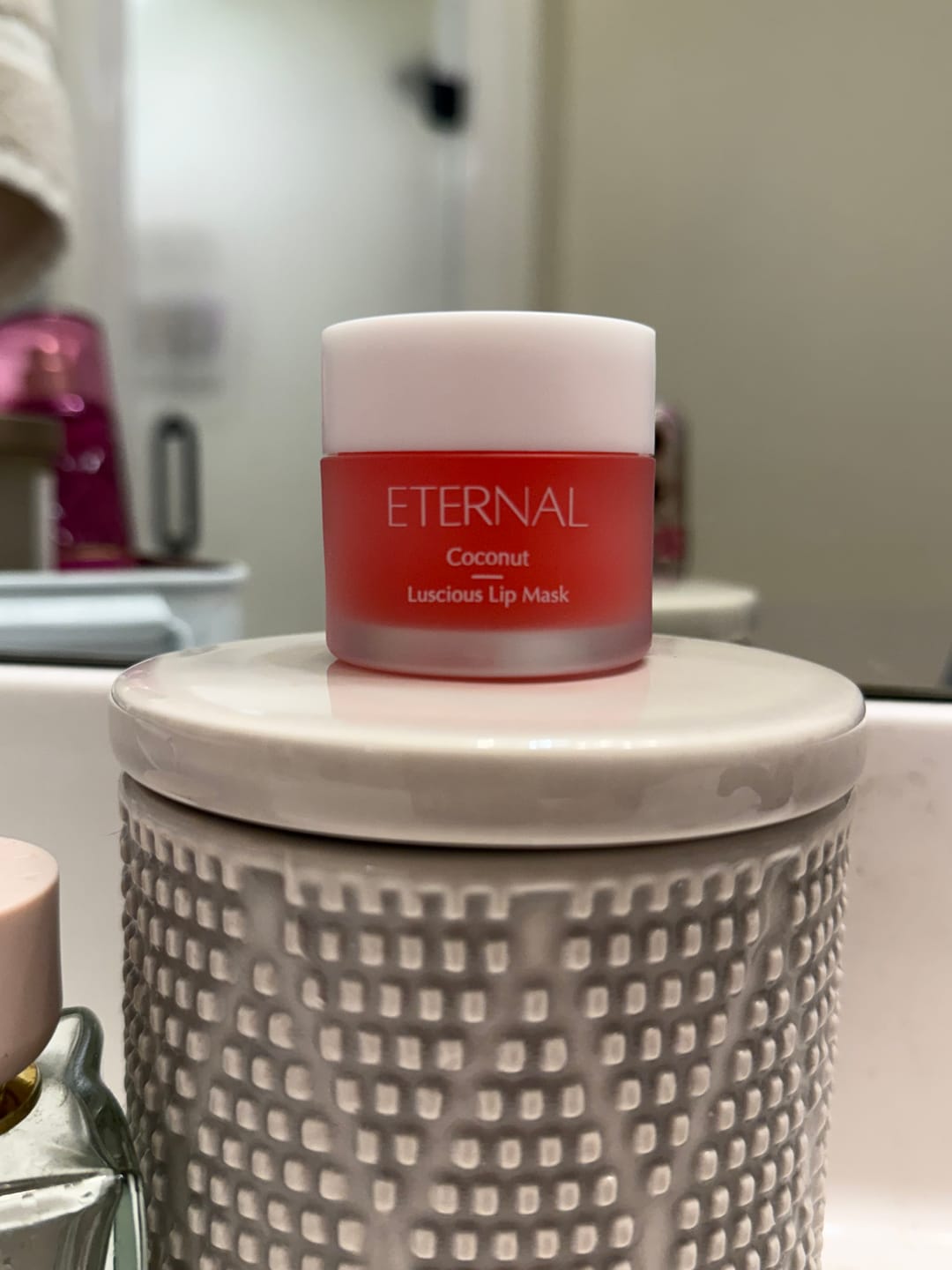 Customer photo review of Coconut Lip Mask