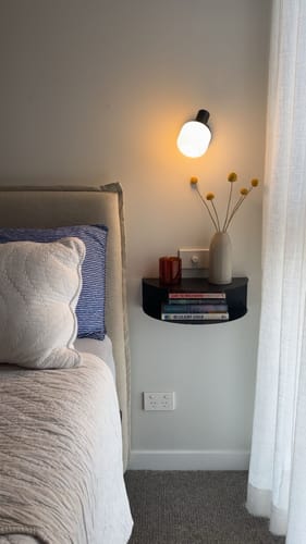Customer photo review of FOLD Bedside Table 400