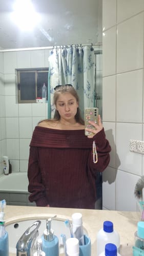 Customer photo review of SWEATER LINA BURDEO