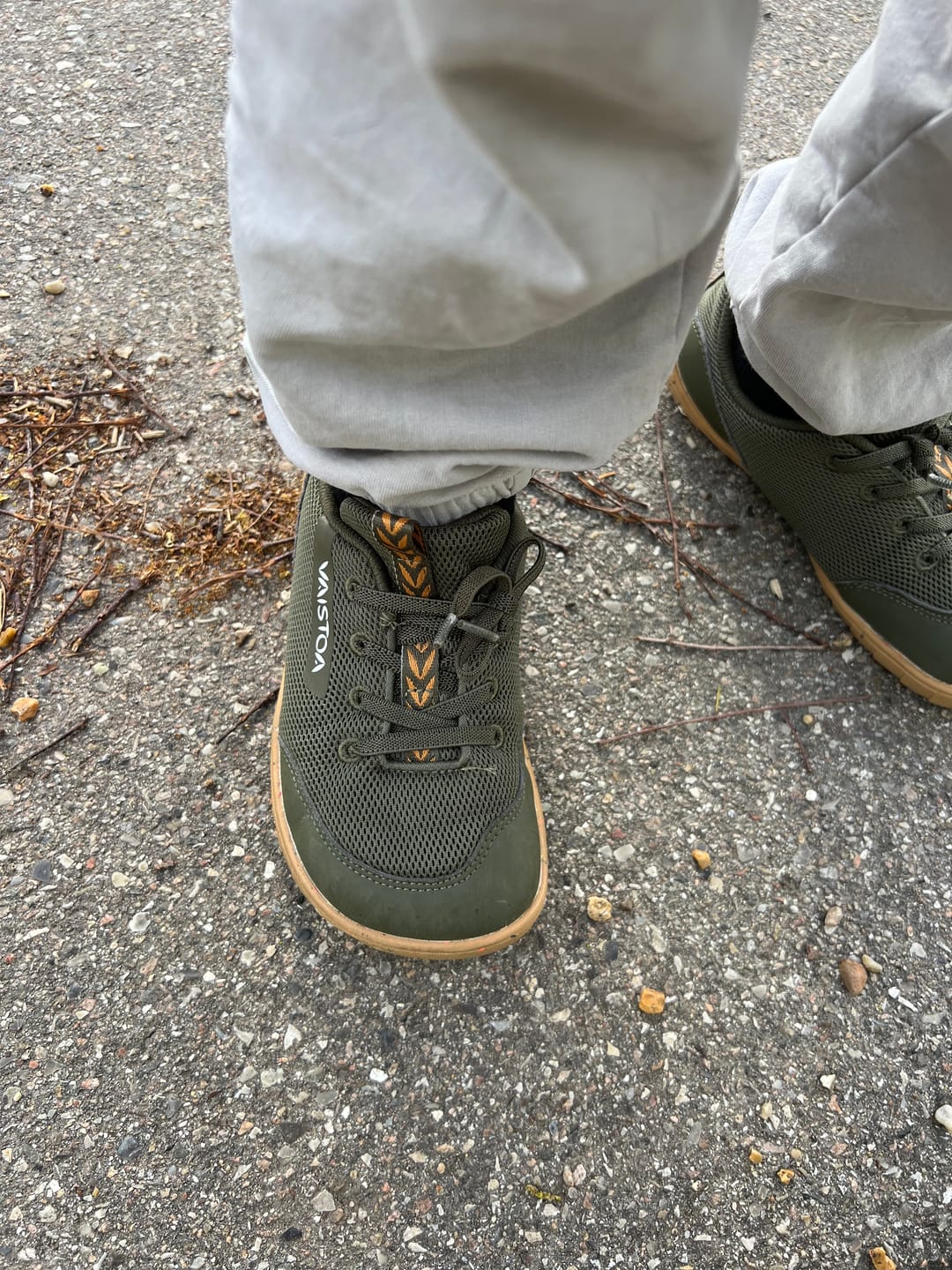 Customer photo review of Vaistoa Kiva Kids | Mesh Barefoot Sneakers