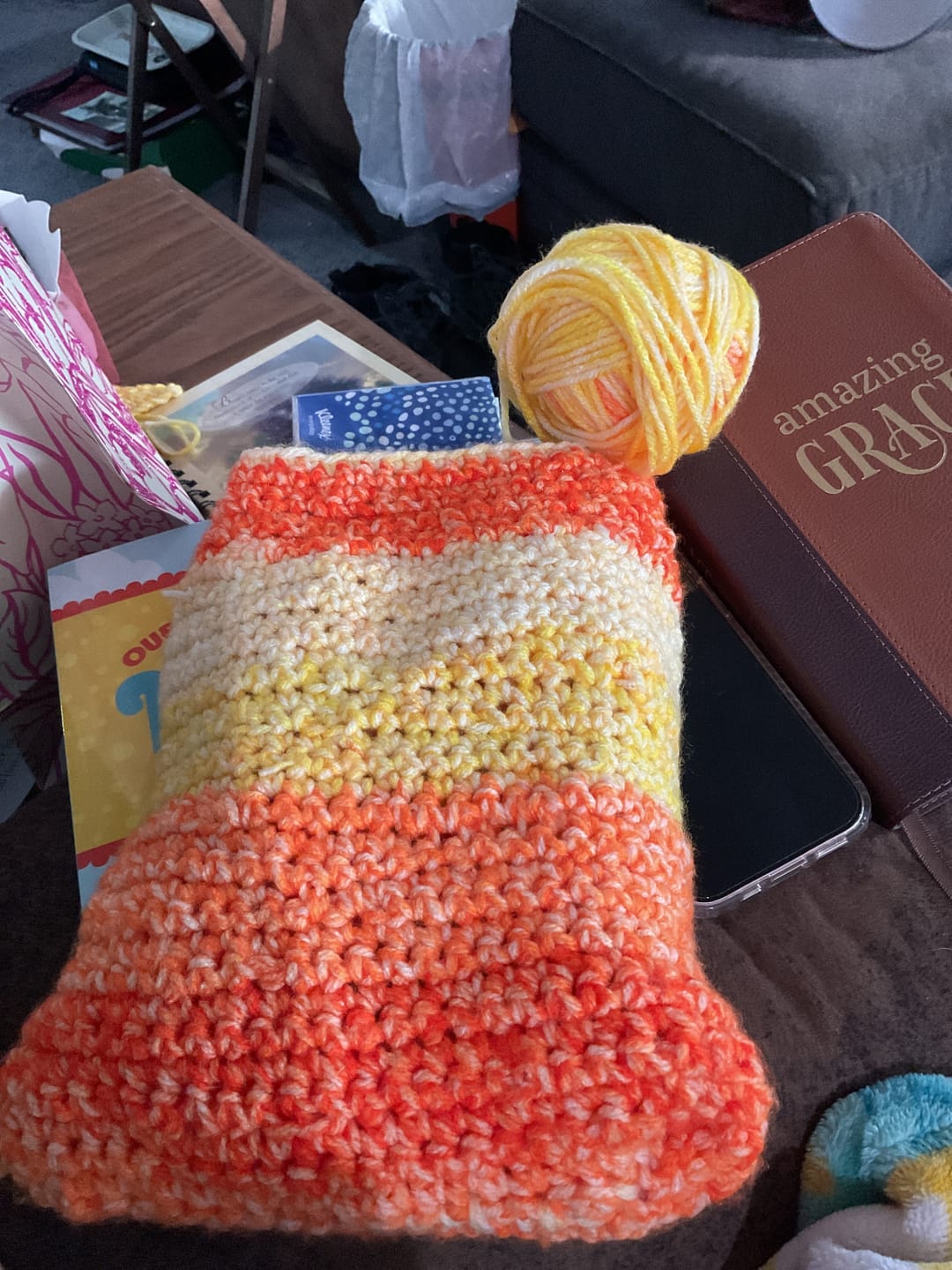 Customer photo review of Full Crochet Kit for Beginners