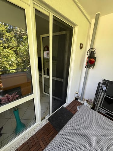 Customer photo review of Fliegengitter zum Schieben