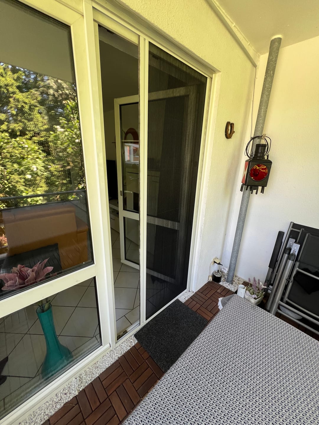 Customer photo review of Fliegengitter zum Schieben