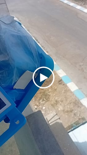 Customer video review of UXI Solar Flood Light