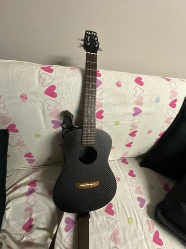 Customer photo review of BF Worth Brown Fat Tenor Ukulele Strings High G Tuning Fluorocarbon 2 Restrings per Packet
