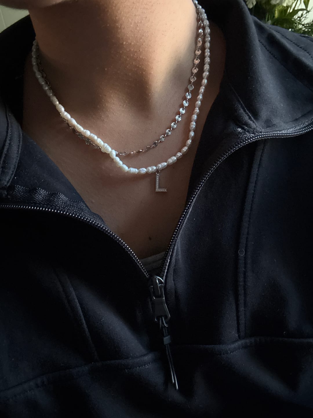 Customer photo review of Moon Chain Necklace