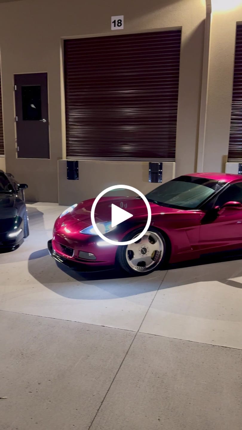 Customer video review of Glossy Metallic Rubellite Purple Vinyl Wrap