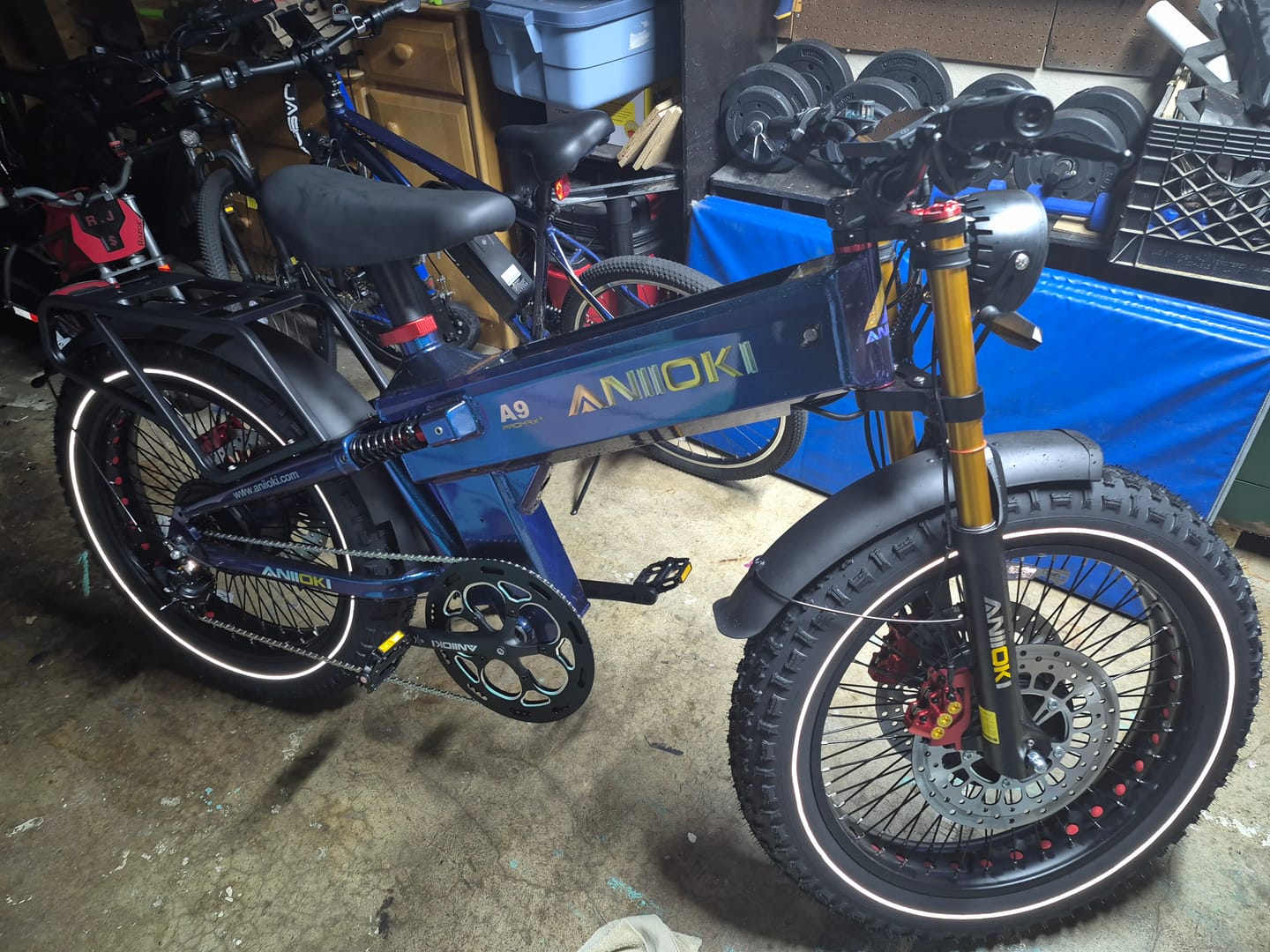 Customer photo review of 2025 Version A9 Pro Max Dual Motor Ebike
