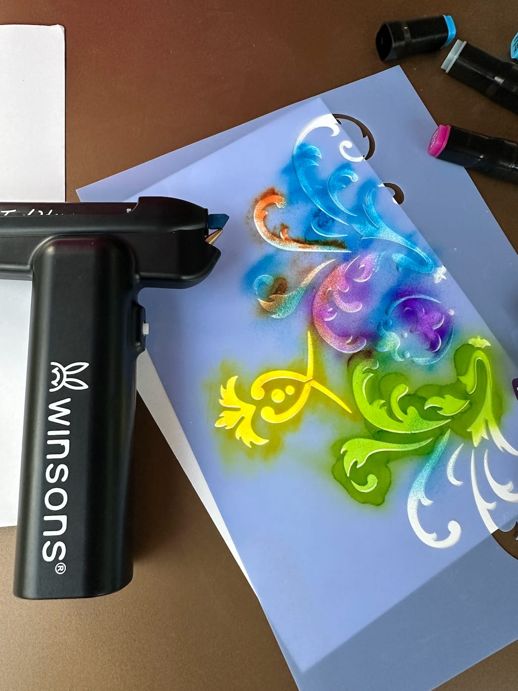 Customer photo review of WINSONS Electric Airbrush Marker