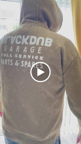 Customer video review of Parts & Spares Hoodie