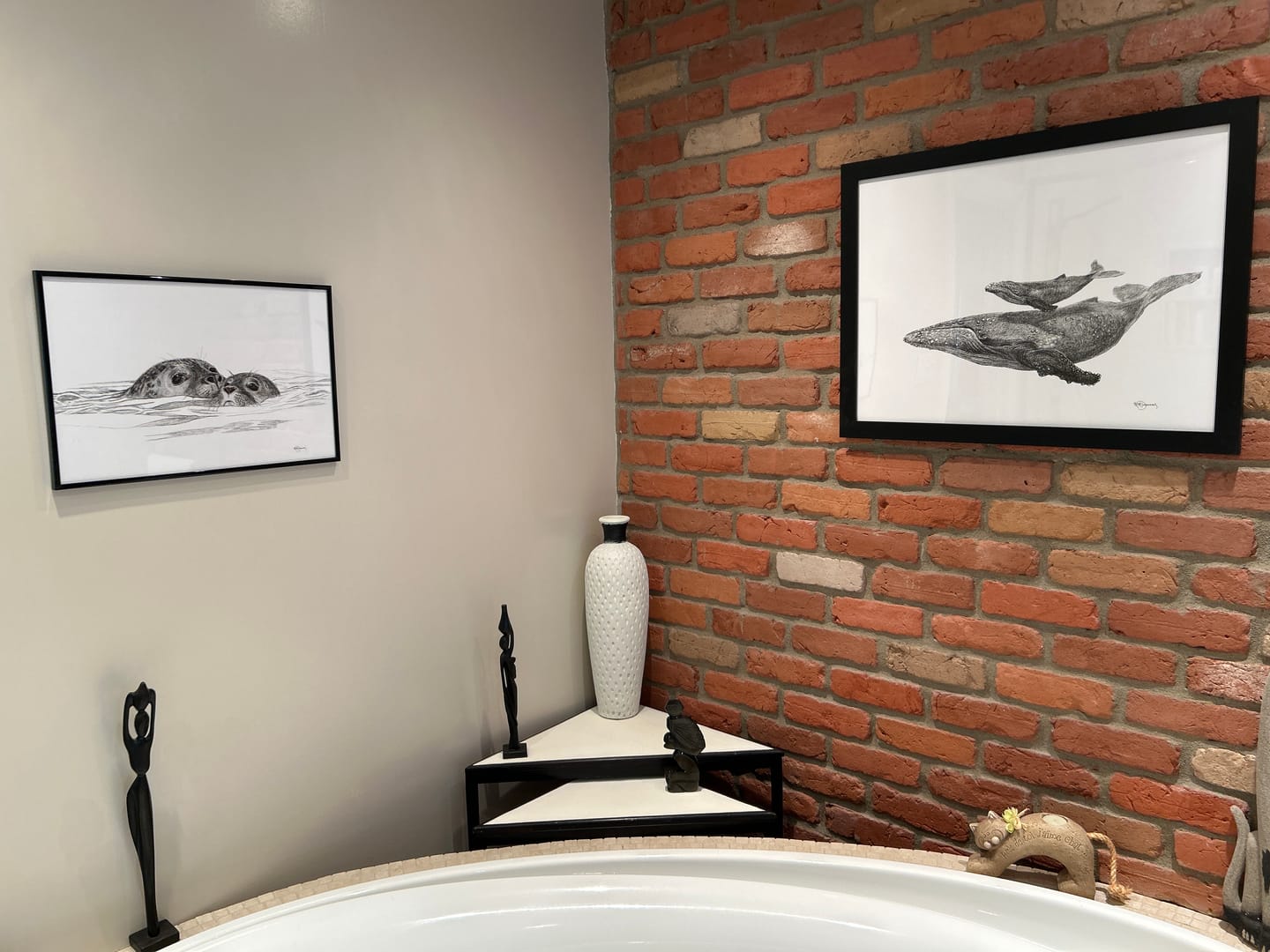 Customer photo review of Seal with cub - illustration