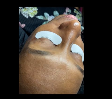Customer photo review of Eye Pads 100Pairs