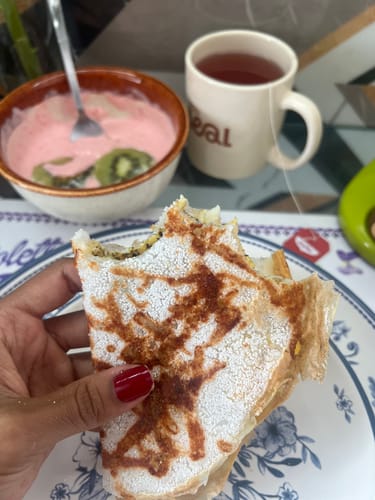 Customer photo review of BOLD WHEY MOUSSE DE MORANGO (900g)