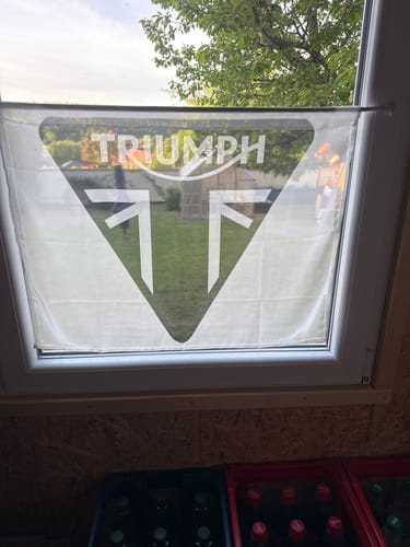 Customer photo review of Schiebegardine mit Motiv