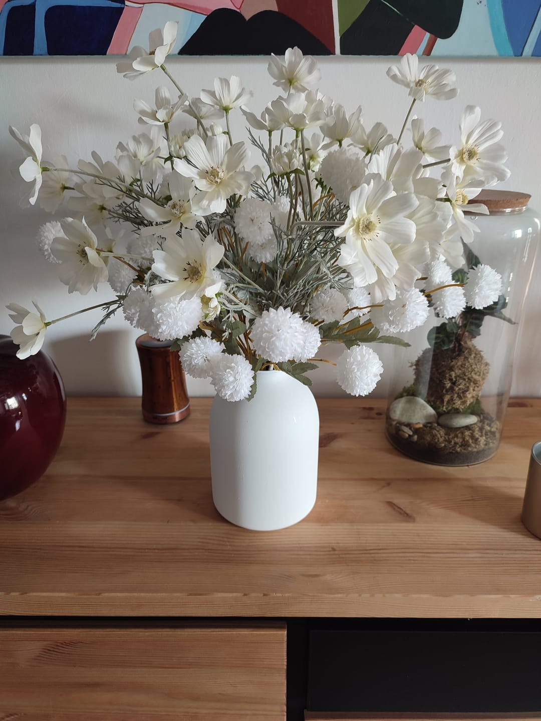 Customer photo review of Boeket Serene - Wit