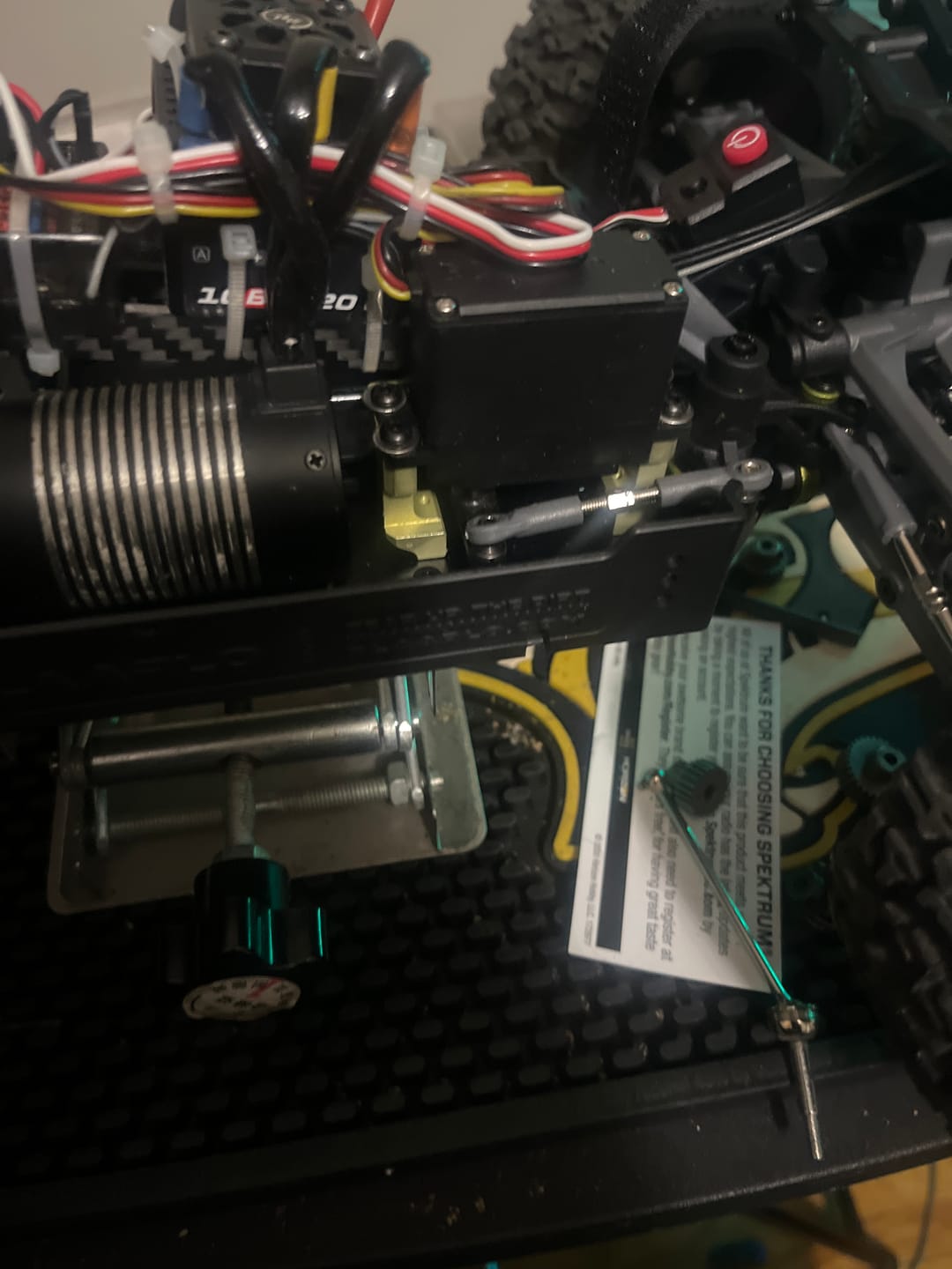 Customer photo review of Aluminum Servo Conversion Block For RZ001 and XTS-F10