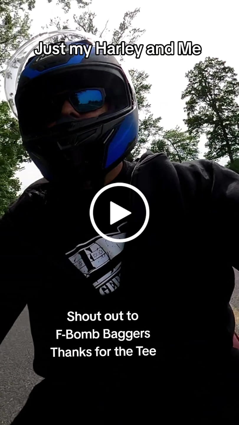 Customer video review of F BOMB HARLEY #1 T-SHIRT