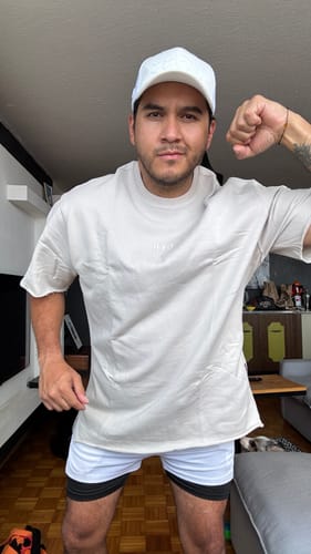 Customer photo review of NeoTerra Oversized - Taupe