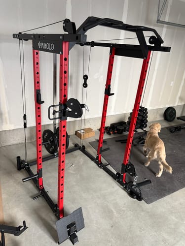 Customer photo review of K6-1.0 All-in-One Power Rack Functional Trainer
