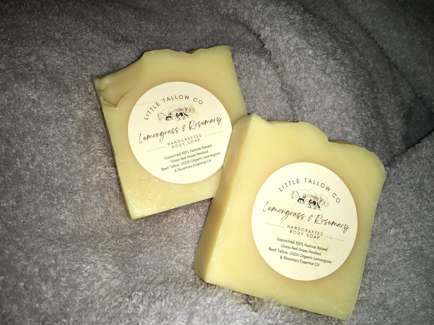 Customer photo review of Handmade Tallow Soap
