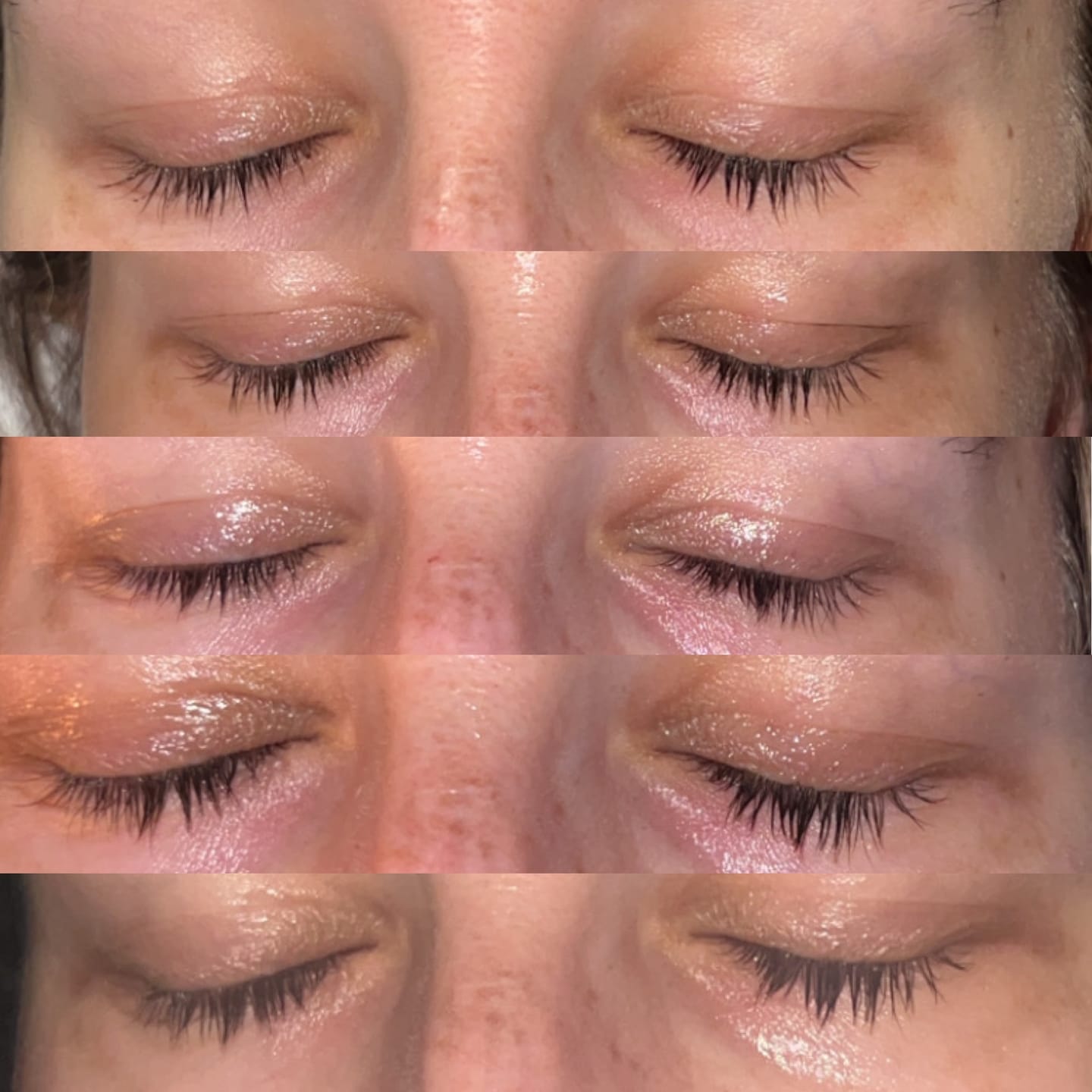 Customer photo review of Eyelash Growth Serum