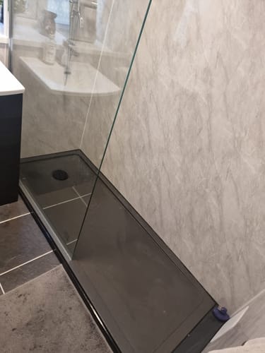 undefined review of Nuie Bath Replacement Shower Tray 1700 x 700mm - Slate Grey image 1 out of 2