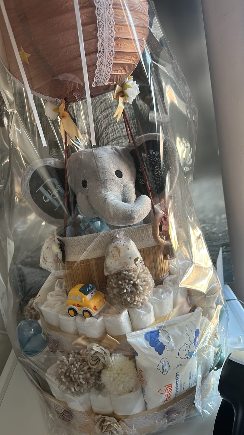 Customer photo review of Knuffelolifant - Baby-Knuffel