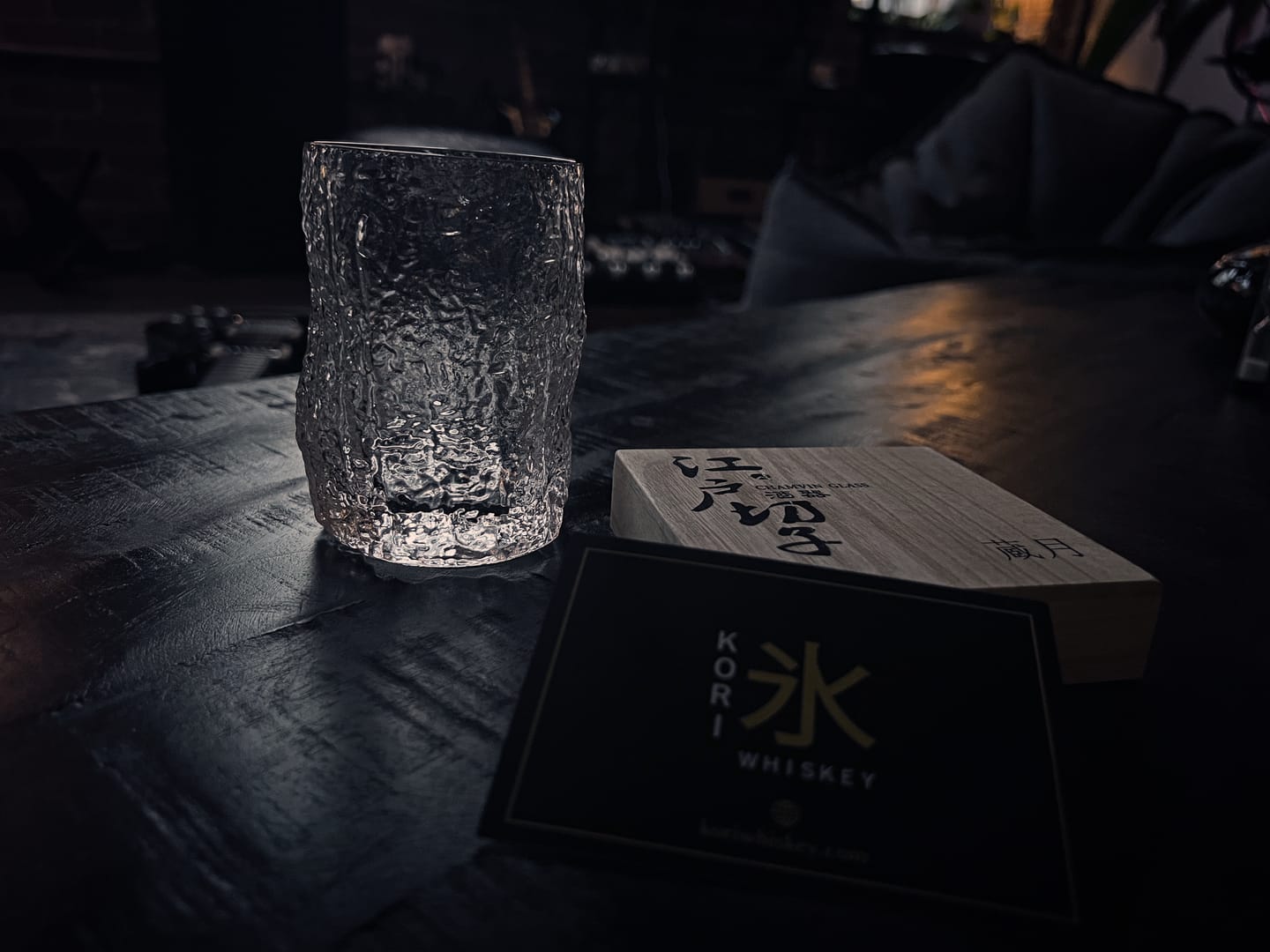Customer photo review of Hisame - Handmade Japanese Whiskey glass