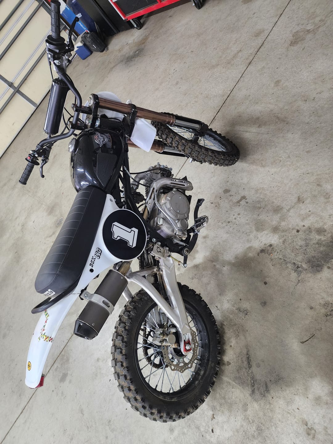 Customer photo review of Buscadero BSX 140 Pit Bike