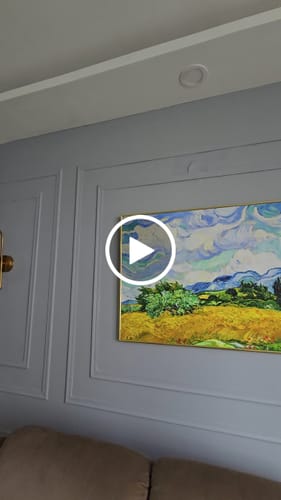 Customer video review of Wheat Field with Cypresses by Vincent Van Gogh, Big Canvas Paintings