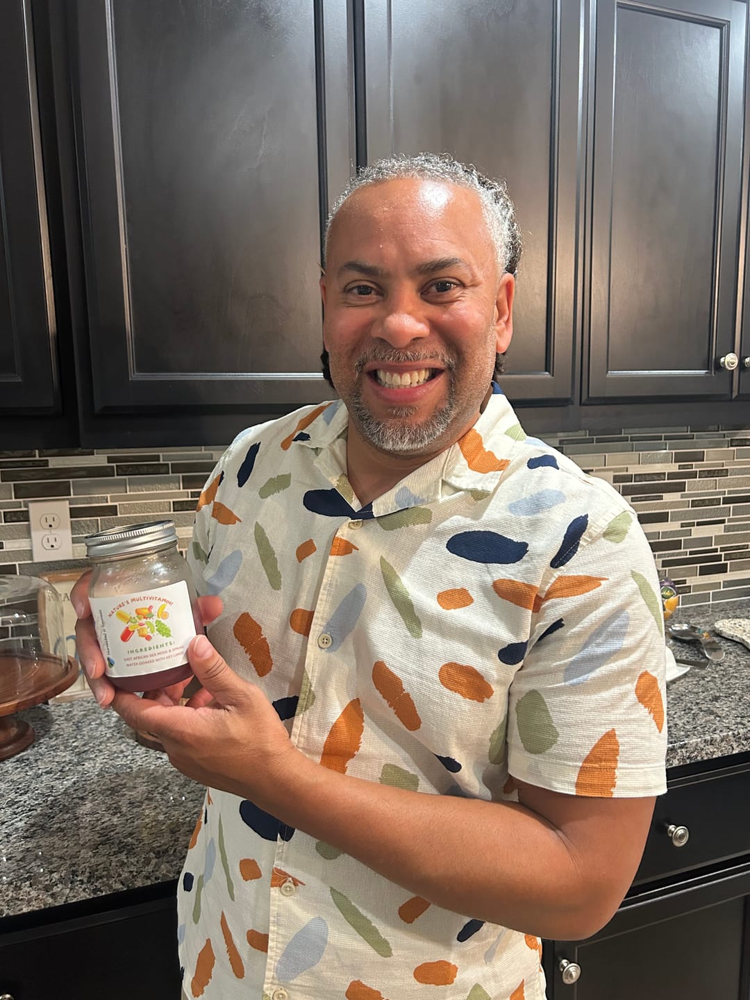 Customer photo review of PURPLE East African Sea Moss Gel (16oz jar)