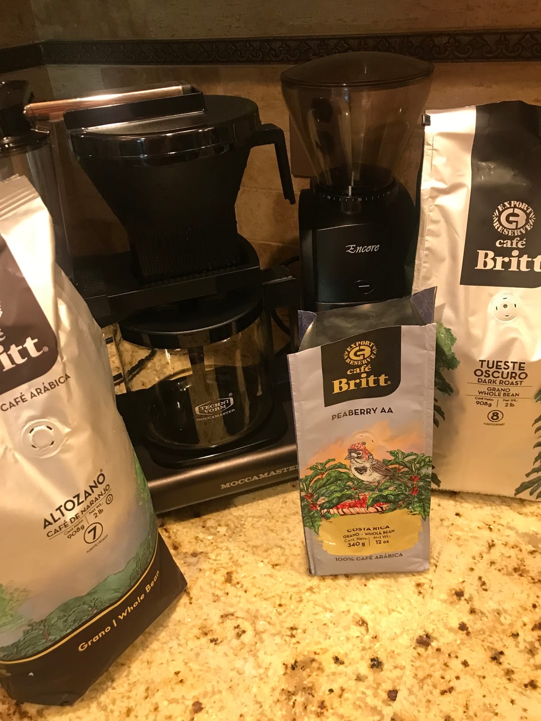 Customer photo review of COSTA RICAN PEABERRY AA COFFEE